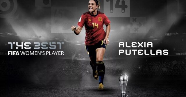 “Barselona”nın yarımmüdafiəçisi Aleksia Putelyas ilin ən yaxşı qadın futbolçusu seçilib