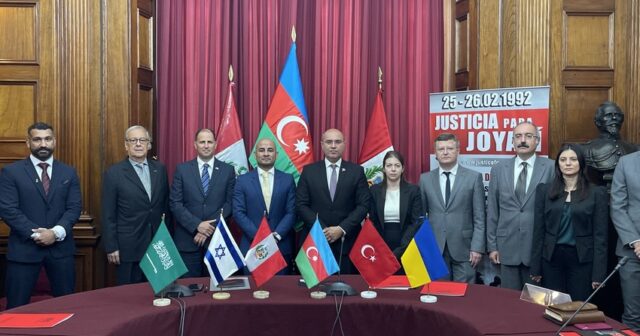 Peru Konqresi Xocalı soyqırımı ilə bağlı bəyanat qəbul edib