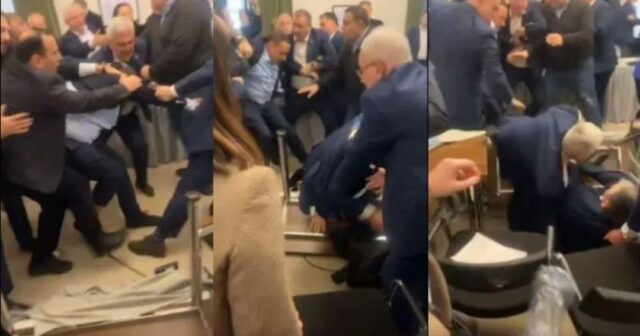 Parlamentin təhlükəsizlik xidməti müxalifətçi deputatları zorla zaldan çıxarıblar