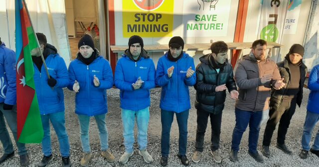 Xankəndi-Laçın yolunda etirazlar 102 gündür davam edir