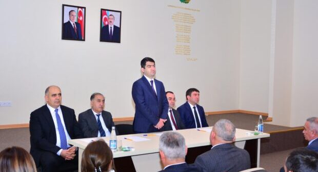 Ağstafa RİH başçısı Seymur Orucov Həsənsu kəndində görüş keçirtdi – FOTOLAR