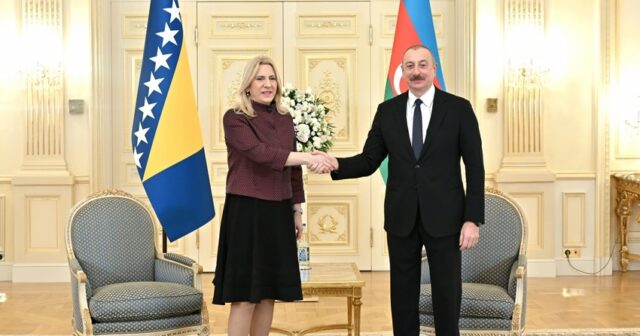 Bosniya və Herseqovina lideri Azərbaycan Prezidentini ölkəsinə rəsmi səfərə dəvət edib