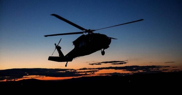 Yaponiyada hərbi helikopter radarlardan itərək yoxa çıxıb