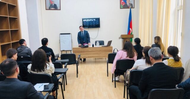 Vəkillər Kollegiyasının üzvləri üçün növbəti ixtisasartırma təlimləri keçirilib