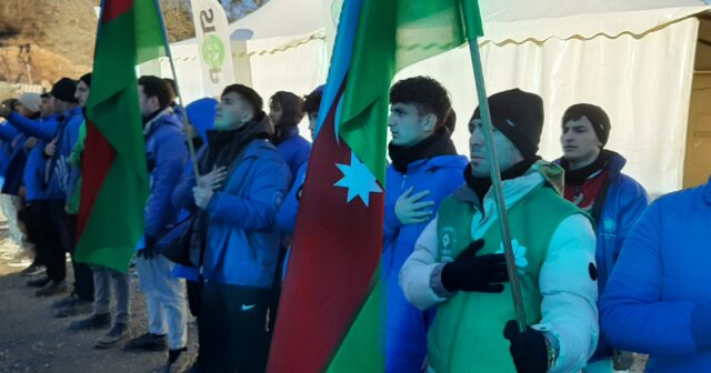 Ekoaksiya 113: Xankəndi-Laçın yolunda etirazlar davam edir