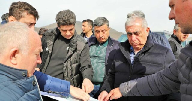 Saleh Məmmədov işğaldan azad edilmiş ərazilərdəki yol layihələrinə baxış keçirib
