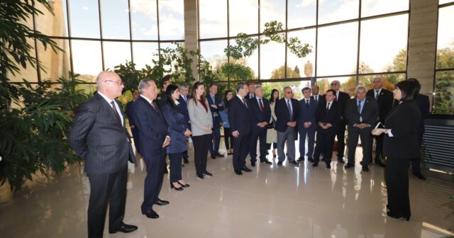 Qazaxda Heydər Əliyevin xatirəsinə həsr olunmuş konfrans keçirilib