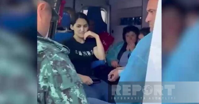 Laçın-Xankəndi yolundakı sərhəd-buraxılış məntəqəsi ilə Qarabağın erməni sakinləri maneəsiz keçirlər – VİDEO
