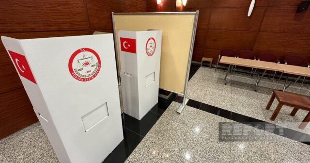 Azərbaycandakı Türkiyə vətəndaşlarının səsverməsi başlayıb