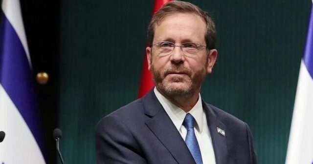 İsrail Prezidenti İsxak Hersoqun rəsmi qarşılanma mərasimi olub