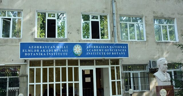 Botanika İnstitutunun şöbələrindən birinin adı dəyişdirilir