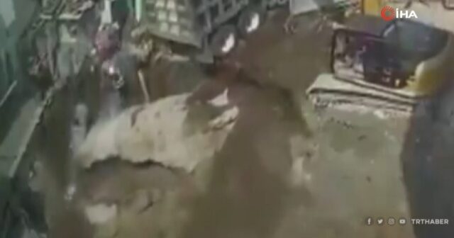 Tikinti işləri zamanı torpaq çökdü: yaralılar var