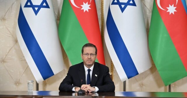 İsrail Prezidenti İsxak Hersoqun Azərbaycana rəsmi səfəri başa çatıb