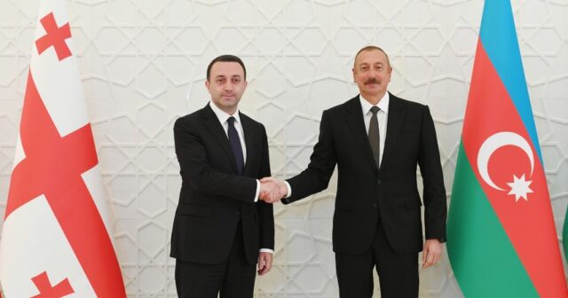 Gürcüstanın Baş naziri Prezident İlham Əliyevi təbrik edib