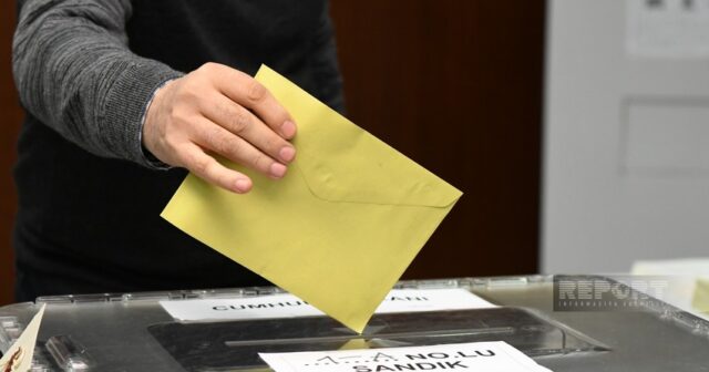 Azərbaycandakı Türkiyə vətəndaşlarının səsverməsi keçirilir, səfir səs verib
