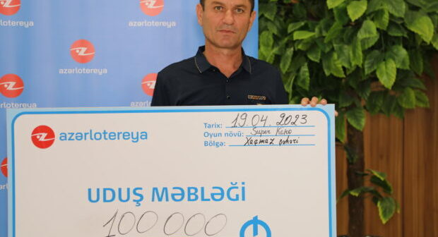 Təsadüfün bu qədəri – Xaçmazda tarixi cekpot qazanmış şəxs bu dəfə də 100 000 AZN uddu