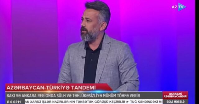 LAÜ Öğretim Görevlisi Doç. Dr. Güven Arıklı Azerbaycan’da Missiya TV’nin konuğu oldu