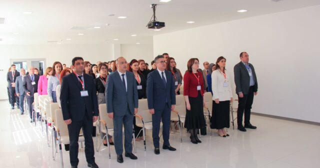 Abşeron RMX-da Ulu Öndərin 100 illiyinə həsr edilmiş elmi-nəzəri konfrans keçirilib