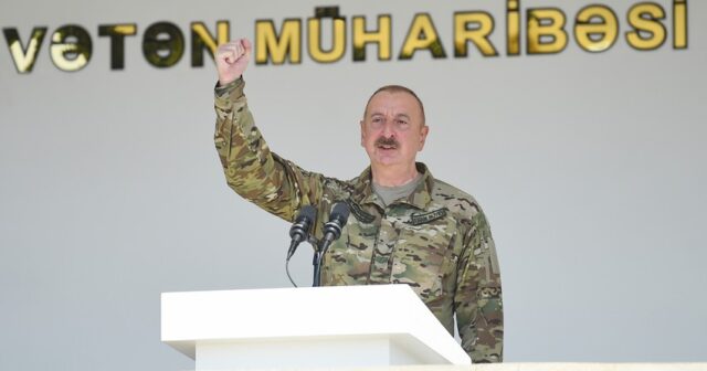 Azərbaycan lideri: “Bu gün biz bölgədə söz sahibiyik”