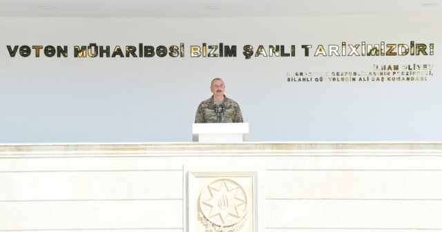 Prezident: Xüsusi Təyinatlı Qüvvələrinin sayı böyük dərəcədə artırılıb