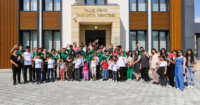 Qayıdış Könüllüləri işğaldan azad olunan Talış kəndinə səfər ediblər
