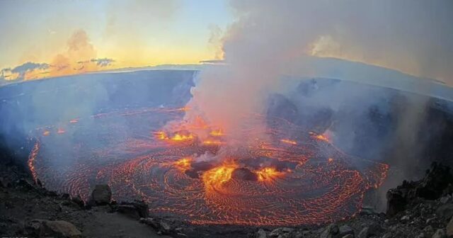 Havayda Kilauea vulkanı yenidən püskürüb