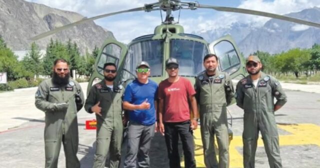 Pakistanda azərbaycanlı alpinist 7 500 metr yüksəklikdə qalmış müəllimi xilas edib