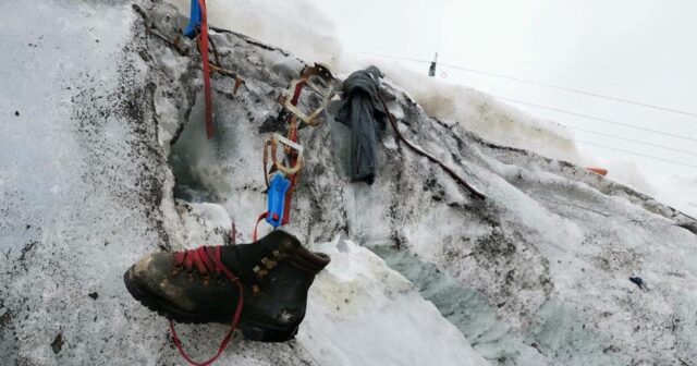Buzlaqların əriməsi nəticəsində 40 ildir itkin düşmüş alpinistin cəsədi tapılıb