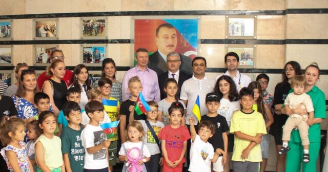 Bakıda ukraynalı uşaqlar üçün tibbi müayinələr təşkil olunub