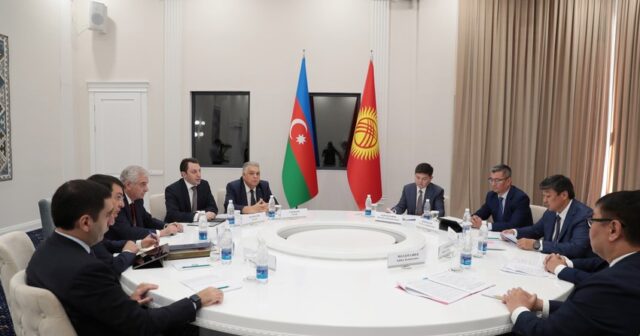 Azərbaycan və Qırğızıstan arasında birgə hökumətlərarası komissiyanın iclası keçirilib