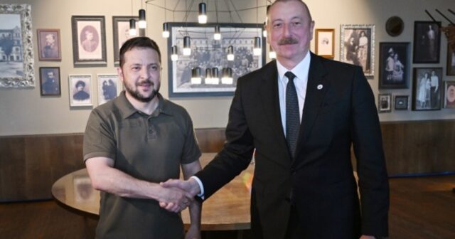 Volodimir Zelenski Prezident İlham Əliyevə minnətdarlıq edib