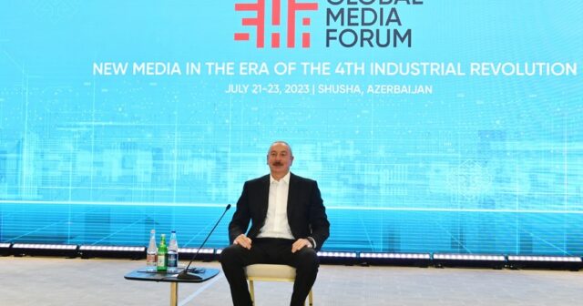 Azərbaycan lideri: “Şuşa Qlobal Media Forumu ölkəmiz və Qarabağ bölgəsi üçün çox möhtəşəm tədbirdir”