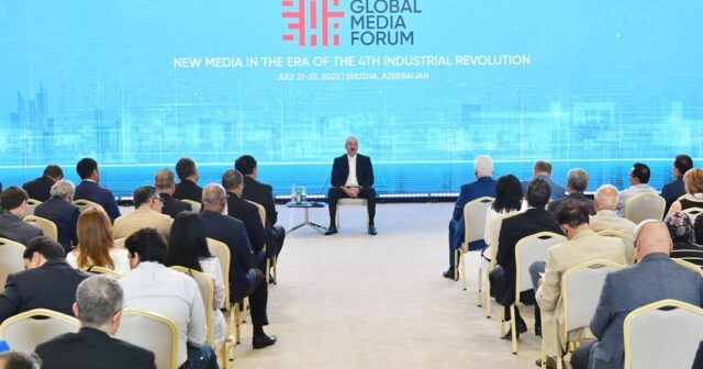 İlham Əliyev: “Ötən ilin fevralında imzalanmış Bəyannamə Rusiya-Azərbaycan münasibətlərinin yeni mərhələsidir”