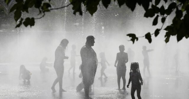 İspaniyanın Bask bölgəsində havanın temperaturu ilk dəfə 45 dərəcəni keçib