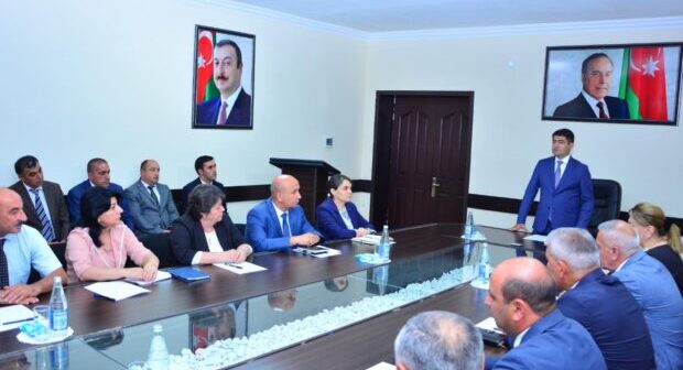 Ağstafada “Heydər Əliyev və Azərbaycan dili” mövzusunda tədbir keçirilib