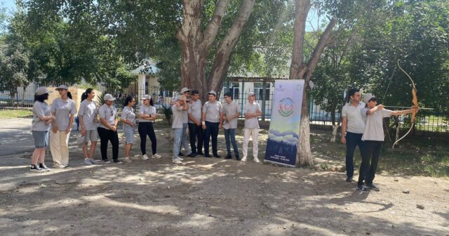 Salyanda “Gənc şahinlər” hərbi-vətənpərvərlik klubu” layihəsinin növbəti mərhələsi icra olunub