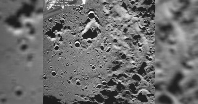 Luna-25-dən Ay səthinin ilk fotoşəkili
