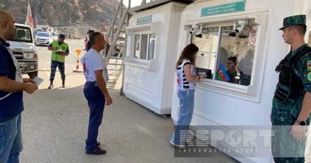 BQXK-nın müşayiətilə “Laçın” sərhəd-buraxılış məntəqəsində erməniəsilli şəxslərin sərbəst keçidi növbəti dəfə təmin edilib