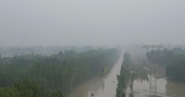 Çində daşqınlar: 1,2 milyon insan təxliyə edildi