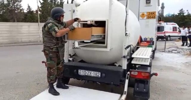 Bakıda əl qumbarası tapılıb