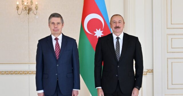 Prezident İlham Əliyev Rusiyanın yeni səfirinin etimadnaməsini qəbul edib