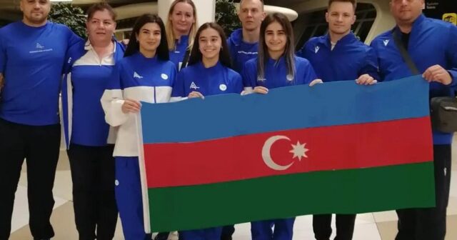 Azərbaycanın idman gimnastları dünya çempionatına yollanıblar