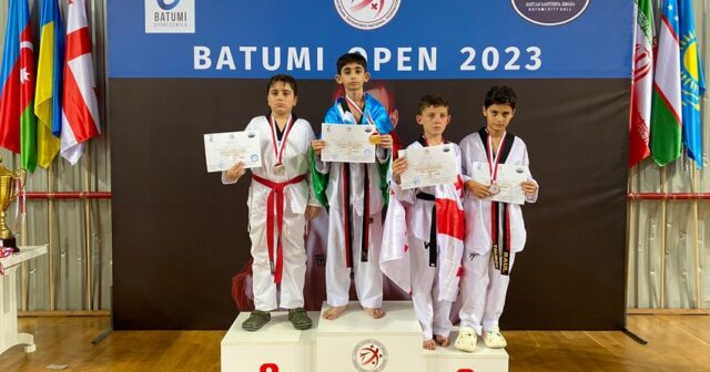 Azərbaycan taekvondoçuları Gürcüstanda 12 medal qazanıblar