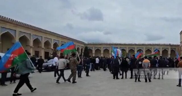 Füzulidə yol qəzasında həlak olan polis əməkdaşı Seyfi Abdullayevlə vida mərasimi keçirilib