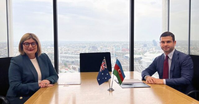 Azərbaycan Avstraliya ilə qarşılıqlı investisiyaların artırılmasını müzakirə edib