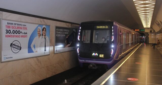 Sentyabrın 15-dən Bakı metropolitenində qatarların hərəkət qrafiki dəyişəcək