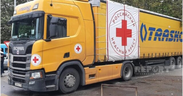 Rusiya Qızıl Xaç Cəmiyyətinin göndərdiyi yardım Bərdədə gözləməkdə davam edir
