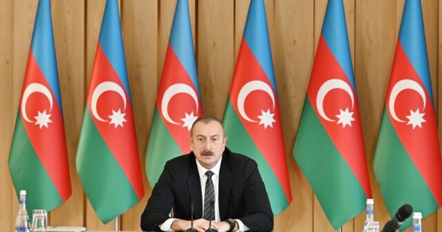 Prezident İlham Əliyev Bakıda keçirilən beynəlxalq konfransın iştirakçılarına müraciət ünvanlayıb