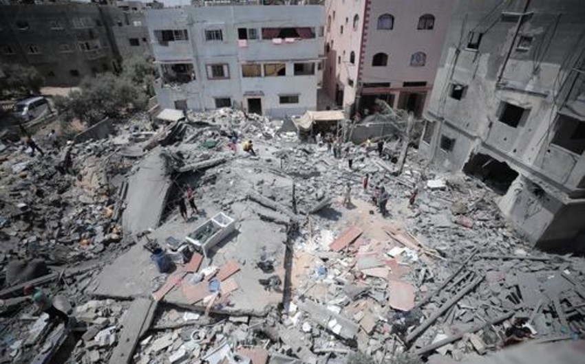 İsrail ordusu HƏMAS-ın Ali Məhkəməsi və Ədliyyə Nazirliyinin binasını partladıb