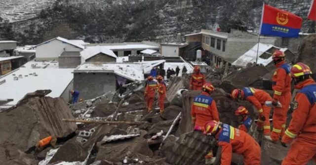 Çinin Yunnan əyalətində baş verən sürüşmə nəticəsində ölənlərin sayı 34-ə çatıb